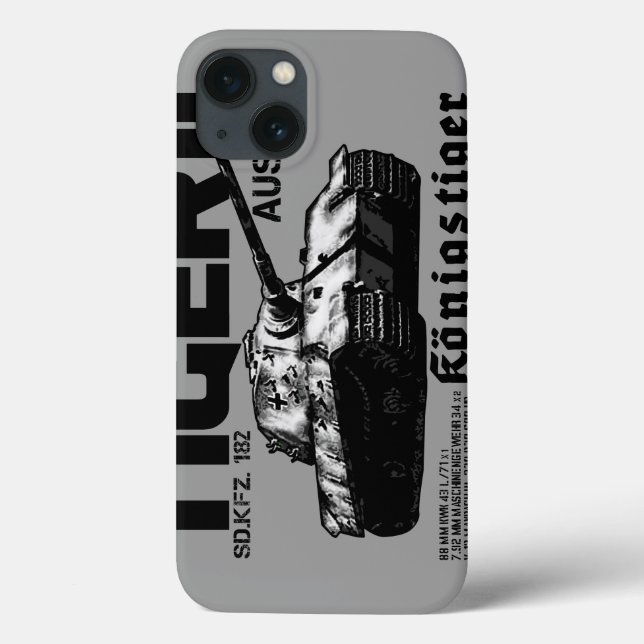 iPhone Tiger II / coque ipad (Verso)