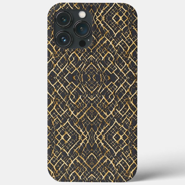 iPhone Tough Coque Inhabituel Elegant Motif (Verso)