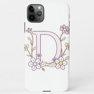 iPhone 11Pro Max Valeur Monogramme D Coque initial