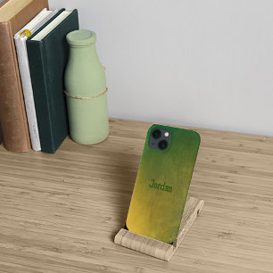 iPhone vert et or / coque ipad
