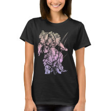 Iris Art numérique Sketch Transparence Tshirt
