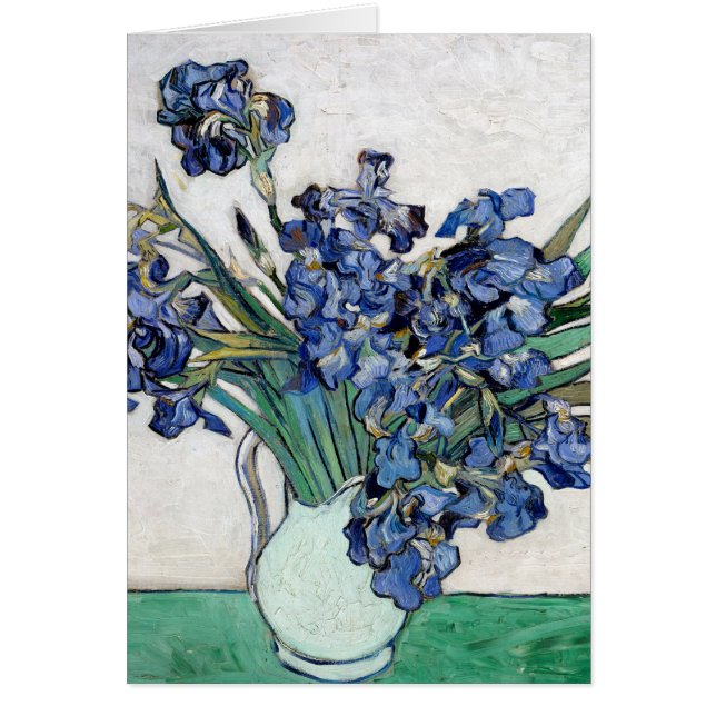 Iris de bleu de Van Gogh (Devant)