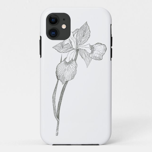 Iris Dessin coque iphone5 (Dos)