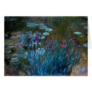 Iris et nénuphars, Claude Monet