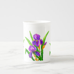 Iris Fleurs Mug Belle Fleur Irises