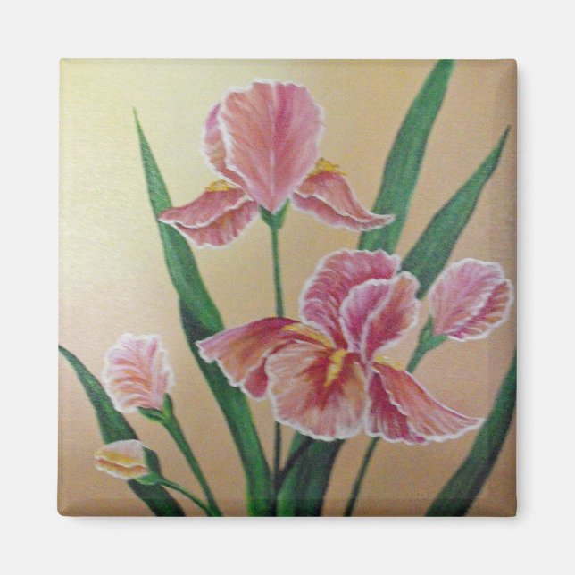 Iris Garden Magnet (Devant)