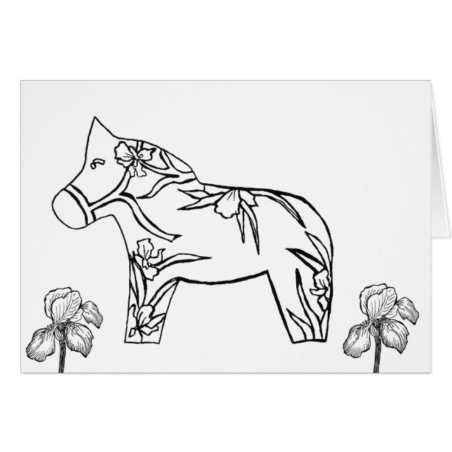 Iris Horse (Devant horizontal)