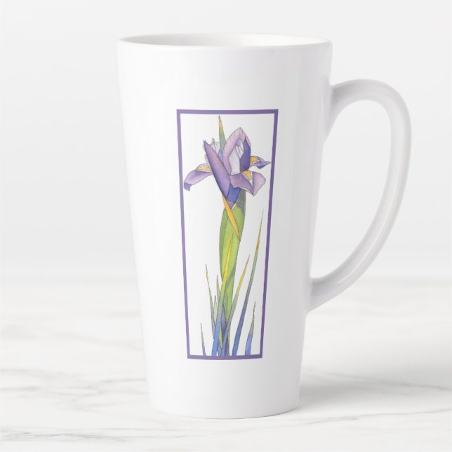 Iris Latte Mug (Droite)