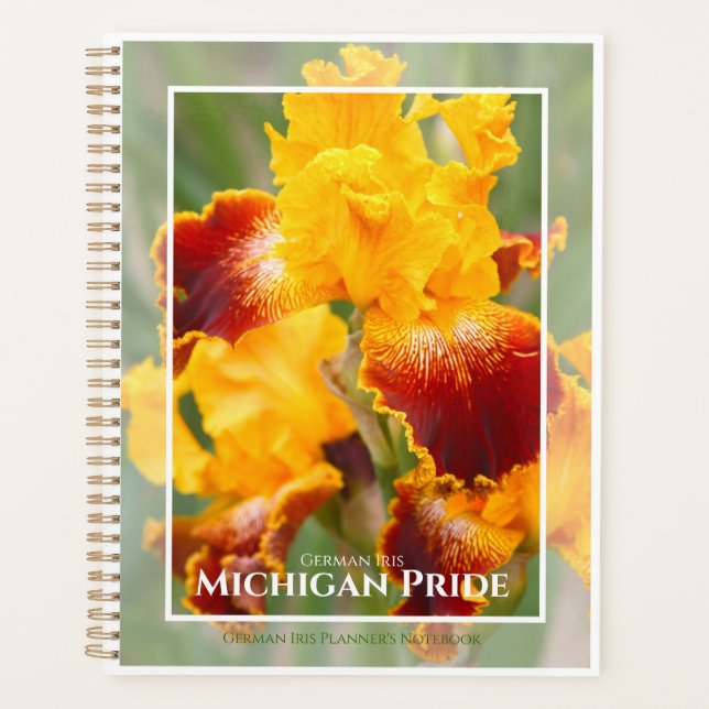 Iris "Michigan Pride" [Planner's Notebook] ノ ー  (Devant)