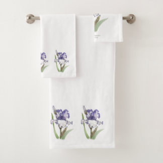 Iris pourpre rouillé