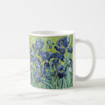 Iris - tasse de Van Gogh<br><div class="desc">Une belle peinture de quelques fleurs faites par Van Gogh.</div>