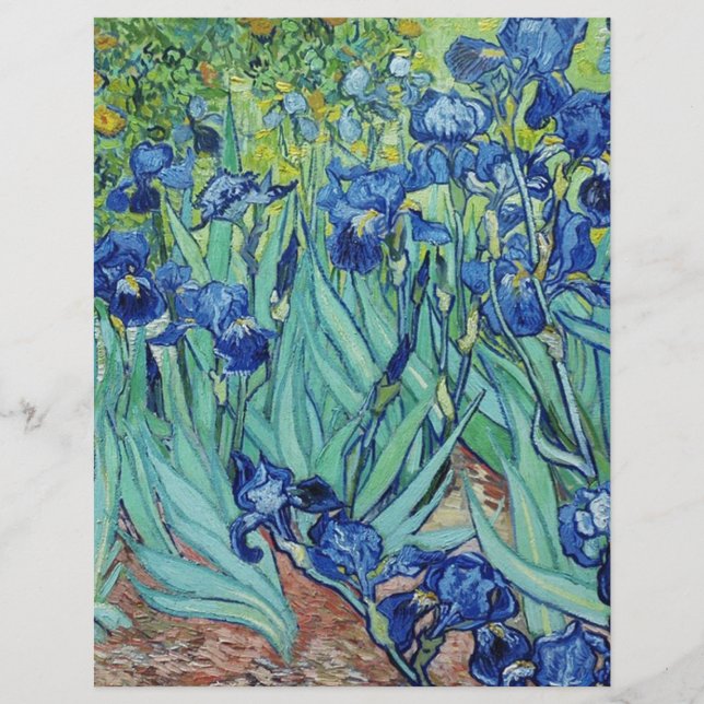 Iris, Vincent van Gogh (Devant)