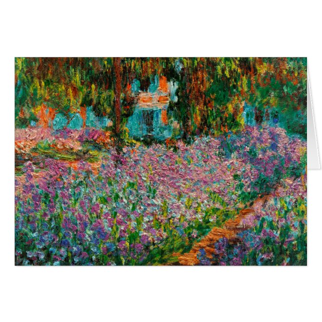 Irises Monet Garden Fleurs Giverny (Devant horizontal)