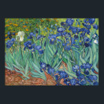 Irises par Van Gogh Poster Imprimer<br><div class="desc">L'art de Vincent van Gogh - Peintures de la nature et de la flore - Oeuvres de paysage post-impressionnistes</div>