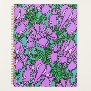 Irises pourpres