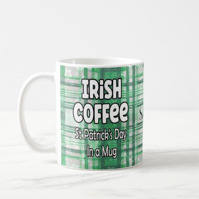 Irish Coffee St Patrick's Day In A Mug (Gauche)