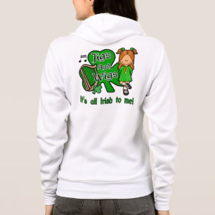 Irish Dance Mum, Jigs and Wigs Sweat - shirt à cap