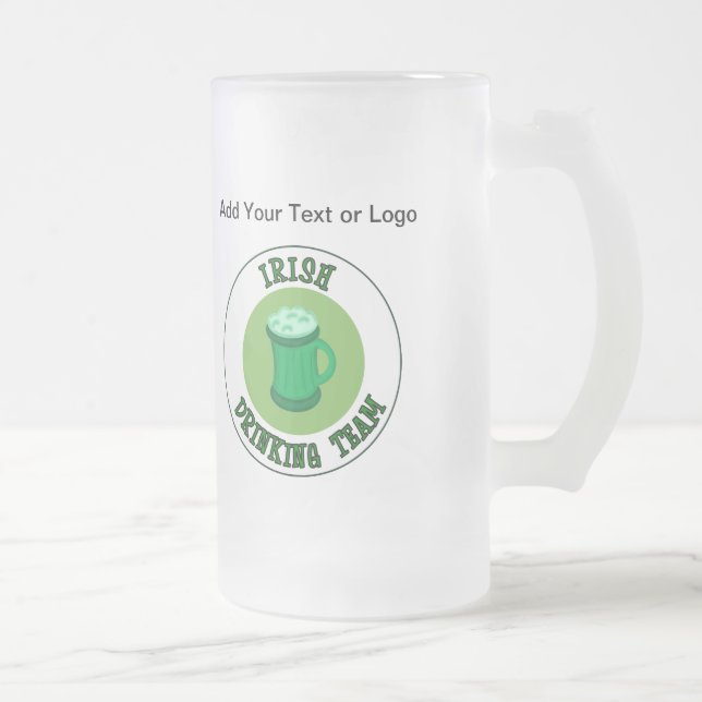 Irish Drinking Team and Blessing Beer Mug - SRF (Droit)