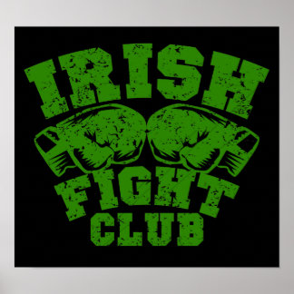 Irish FC 24,95 $ Poster de mur d'art graphique