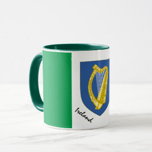 Irish Flag & Irlande patriote / sport Mug