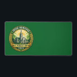 Irish Heritage - Dublin<br><div class="desc">This desk mat combines Irish tradition with functional workspace design. Featuring a detailed Dublin heritage illustration surrounded by Celtic ornamentation and shamrock accents,  it provides a smooth and durable surface for keyboards,  writing or gaming while bringing a touch of Irish culture to your desk.</div>