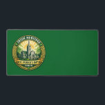 Irish Heritage - Dublin<br><div class="desc">This desk mat combines Irish tradition with functional workspace design. Featuring a detailed Dublin heritage illustration surrounded by Celtic ornamentation and shamrock accents,  it provides a smooth and durable surface for keyboards,  writing or gaming while bringing a touch of Irish culture to your desk.</div>