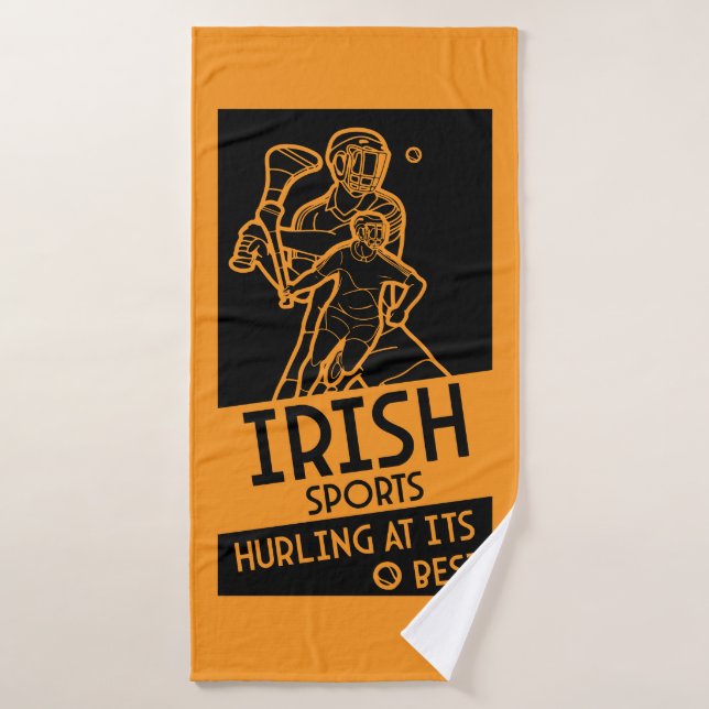 Irish Hurling Sport (Serviette de bain)
