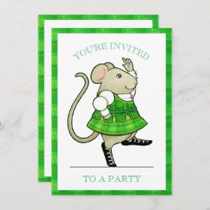 IRISH JIG MOUSE 4.5x6.25 Invitation de partie