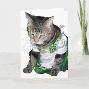Irish kitty/leprechaun carte de retrait
