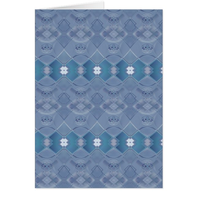 Irish Lace - Carte de voeux Wedgewood Blue (Devant)