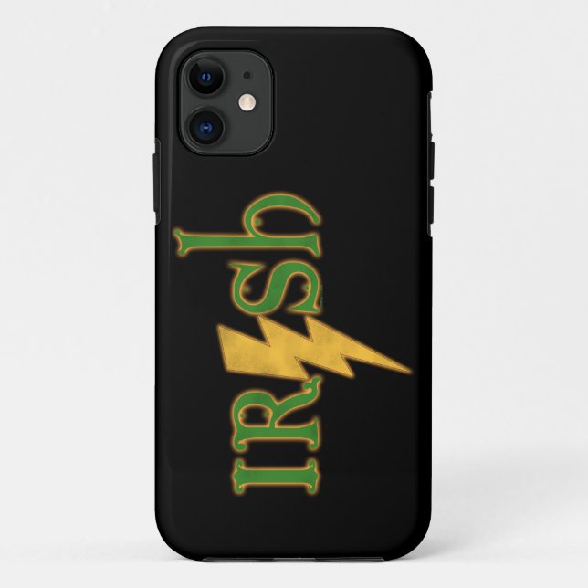 Irish Lightning Bolt iPhone 5 Coque (Dos)
