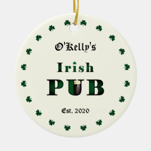 Irish Pub Bar Tavern Ornement de Noël