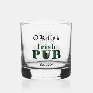 Irish Pub Bar Whiskey Rocks Verre Verre Boire