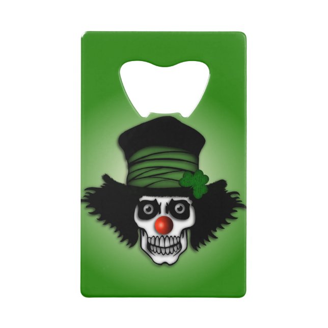 Irish Skeleton Clown Green (Devant)