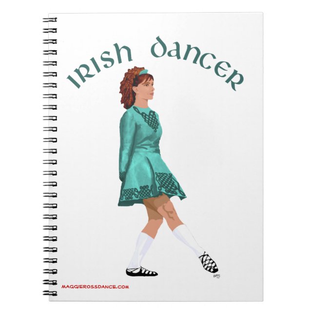 Irish Step Dancer Journal - Soft Shoe (Devant)