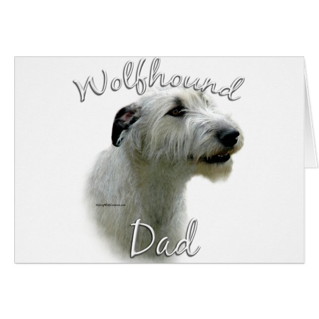 Irish Wolfhound Dad 2 (Devant horizontal)