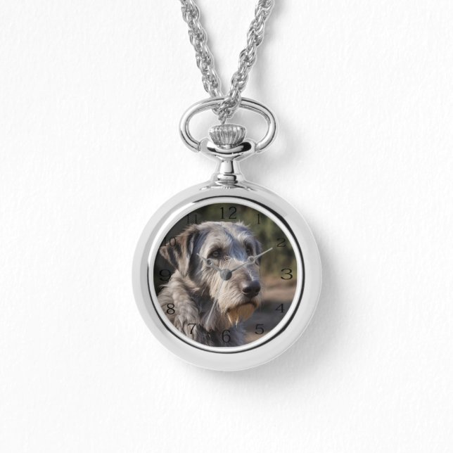 Irish Wolfhound Je Ne Suis Pas Amusé, Montre De Co (Recto)