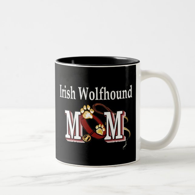Irish Wolfhound Mom Mug (Droit)