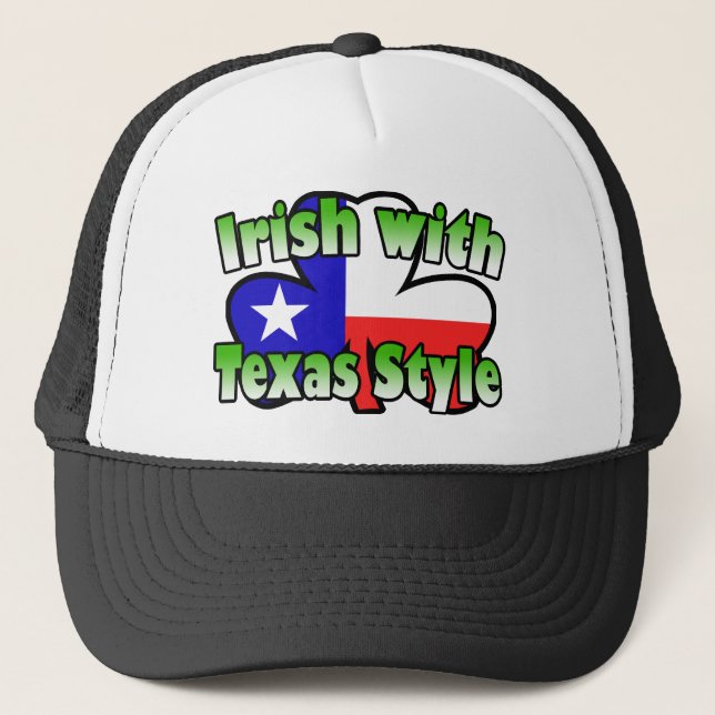 Irlandais avec le casquette de style du Texas (Devant)