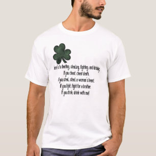 Irlandais buvant disant 1 - T-shirt