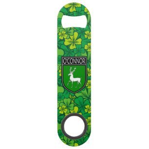 Irlandais - Clan O'Connor Crest & Shamrock