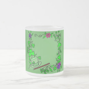 Irlandais Clover Green St. Patrick's Day Mug Glass