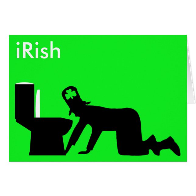 Irlandais drôle (Devant horizontal)