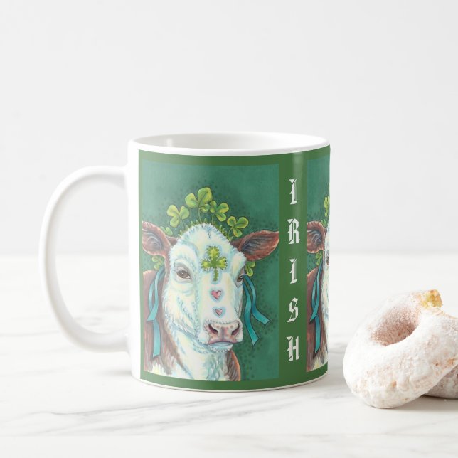IRLANDAIS FARMER ST. PATRICK'S DAY VW MUG (Avec donut)