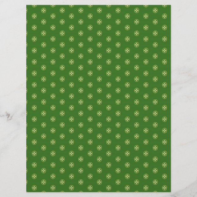 Irlandais Luck Scrapbook Paper 3 (Devant)