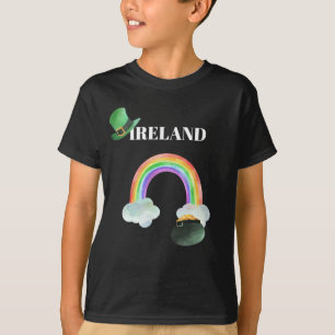 *~* IRLANDE Arc-en-ciel de l'IRLANDE T-shirt Garço