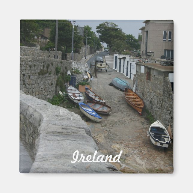 Irlande Boat Alley Magnet (Devant)