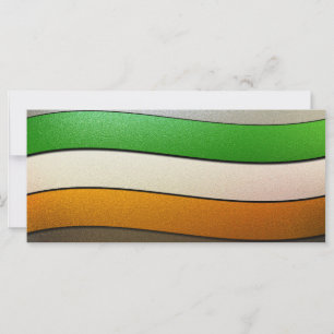 Irlande Drapeau couleurs-Chrome par Shirley Taylor