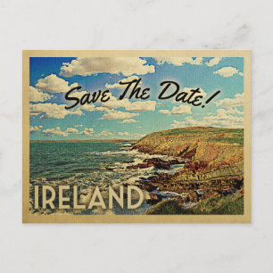 Irlande Enregistrer La Date Cartes Postales Vintag