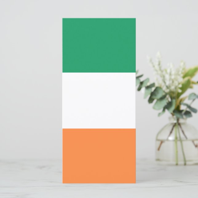 Irlande National Flag, standard irlandais, bannièr (Debout devant)